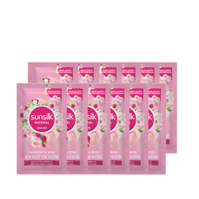 Sunsilk Raspberry & Rose 6g x 12 x 60 Sheets