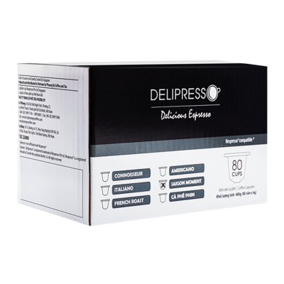 Phuong Vy Delipresso Saigon Moment 6g x 10 capsules x 24 Boxs