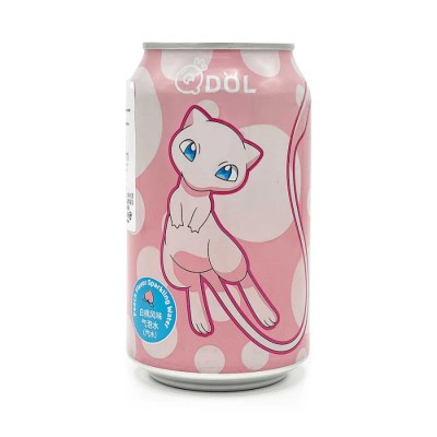 QDOL Peach Flavor Soda 330ml x 24 cans