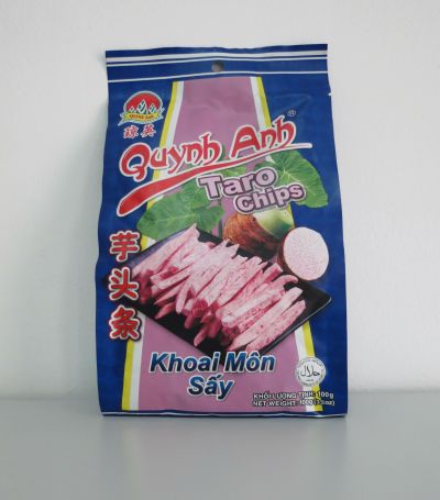 Quynh Anh Taro Chips 200g Bag