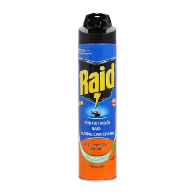 Raid Fik Flying Insect Killer Lemon Orange 600ml