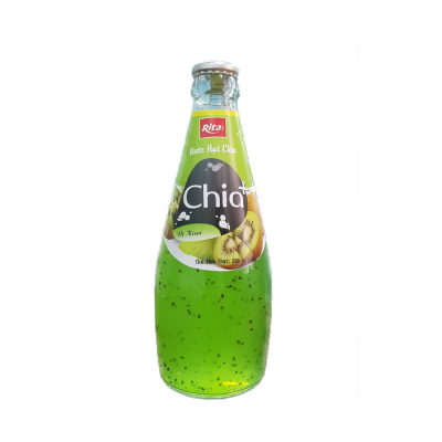 Rita Basil Seed Drink With Kiwi Flavour 290ml x 24 Bottles