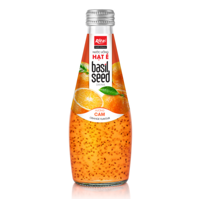 Rita Basil Seed Drink With Oranges Flavour 290ml x 24 Bottles