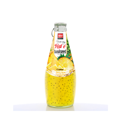 Rita Basil Seed Drink With Pineapple Flavour 290ml x 24 Bottles