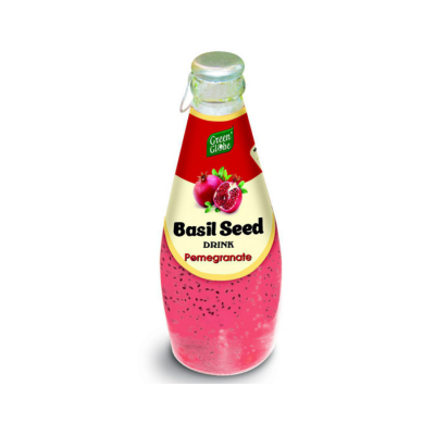 Rita Basil Seed Drink With Pomegranate Flavour 290ml x 24 Bottles