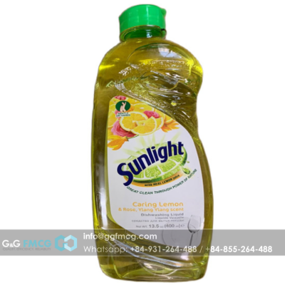 Sunlight Dishwashing Lemon Pump 750ml x 15 Bottles