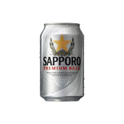 SAPPORO Silver Beer 330ml