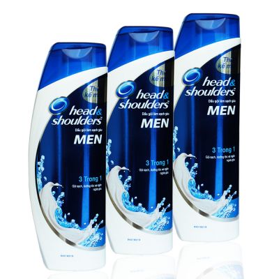 Head & Shoulders Men Total Care 3 In 1 Shampoo 173g Bottle