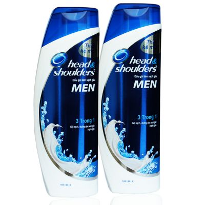 Head & Shoulders Men Total Care 3 In 1 Shampoo 350g Bottle