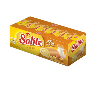 Solite Layer Cake Cheese Cream Flavor 250g  x 12 Boxes