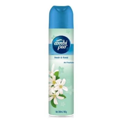 Ambi Pur Aerosol Fresh and Floral Air Freshener 300ml x 6 bottles