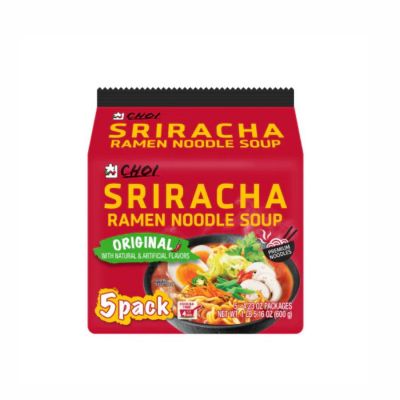 Choi Sriracha Ramen Noodle Spicy Original Flavor 120g x 20 Bags