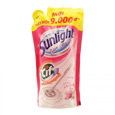 Sunlight Cif Floor Cleaner Lily And Orchid Fragrance 1Kg Bag