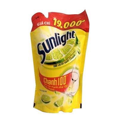 Sunlight Dishwashing Liquid Lemon Fragrance 1.4Kg Bag