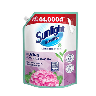Sunlight Floor Cleaner Eucalyptus & Mint 3.4kg x 4 bags/ carton