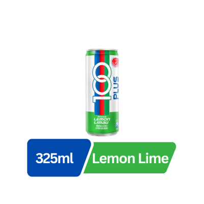 100Plus Lemon Lime 325ml x24 cans