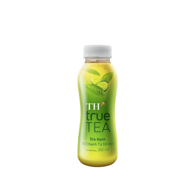 TH True Tea Green Tea Natural Lemon Flavor 350ml x 24 Bottles