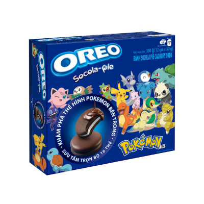 Oreo Chocolate Pie 360g x 8 Boxes - Pokémon Version