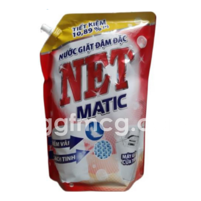 NET Matic Concentrate Detergent Liquid 2.4kg x 4 Bags