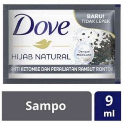 Dove Shampoo Anti Ketombe & Rambut Rontok 9ml x 480 pcs