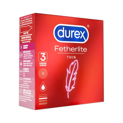 Durex Comdom Fetherlite 3 pcs x 288 Boxes