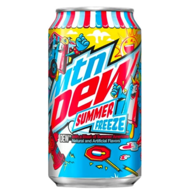 Mountain Dew Summer Freeze mountain 12oz x 24 cans