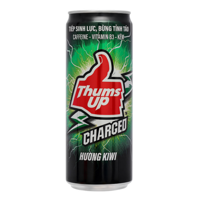 Thums Up Charged Kiwi 320ml x 24 Cans