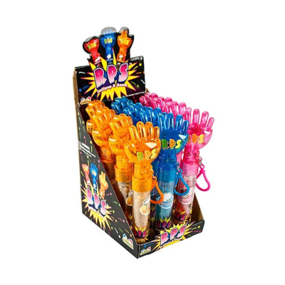 Kidsmania Rock Paper Scissors Hand Game Lollipops 11g x 12Pcs x 12 Boxes