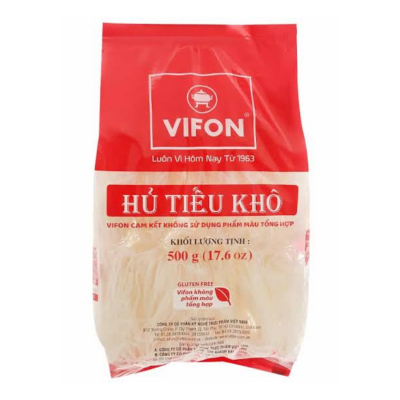 Vifon Dried Rice Noodle 500g x 12 Bags
