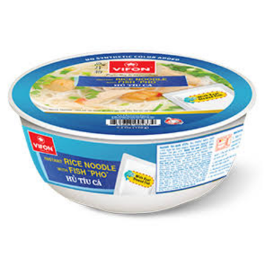 Vifon Instant Broad Rice Noodle With Fish 120g x 18 Bags