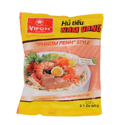 Vifon Vietnames Style Instant Rice Noodles "Phnompenh" 120g x 18 Bags