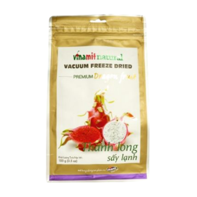 Vinamit Freeze Dried Dragon Fruit 100g x 18 Bags