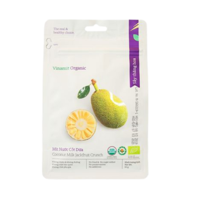 Vinamit Jackfruit Crunch with Coconut Milk 80g x 40 bags