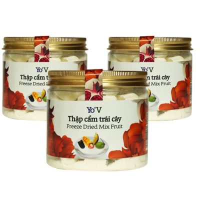 Vinamit YOV Freeze Dried Mixed Fruit 60g x 50 Jars