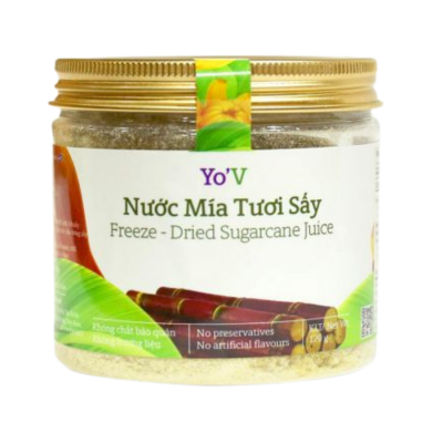 Vinamit YOV Freeze Dried Sugarcane Juice 120g x 30 Jars