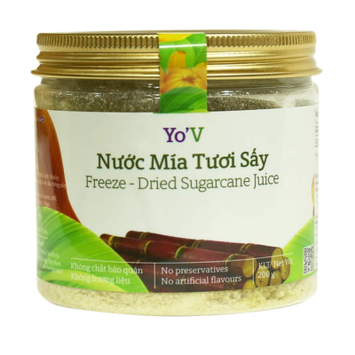 Vinamit YOV Freeze Dried Sugarcane Juice 200g x 30 Jars
