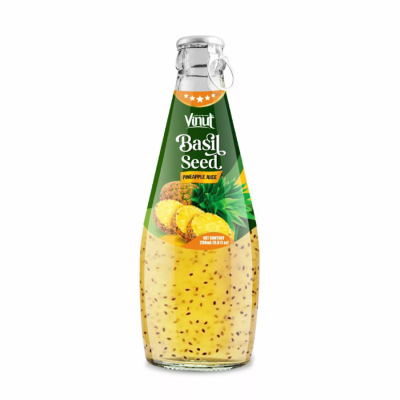 Vinut Basil Seed Drink With Pineapple Juice 290ml x 24 Bottles