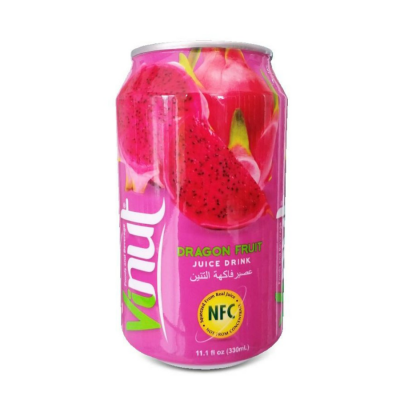 Juice - Vinut Dragon Fruit Juice Drink 330ml x 24 cans