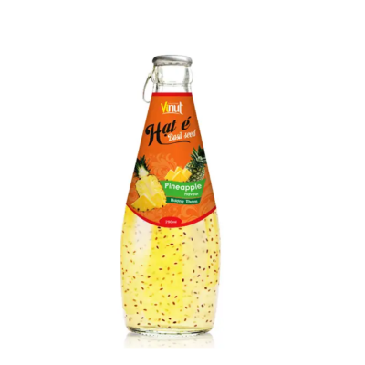 Vinut Basil Seed Drink With Pineapple Juice 290ml x 24 Bottles
