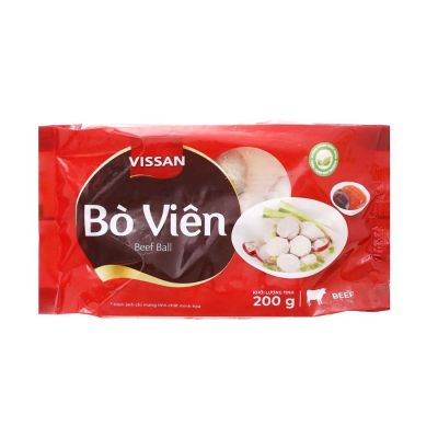 Vissan Beef Ball 200g x 50 Bags