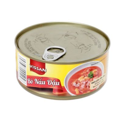 Vissan Beef Cooked with Beans 280g x 48 Cans