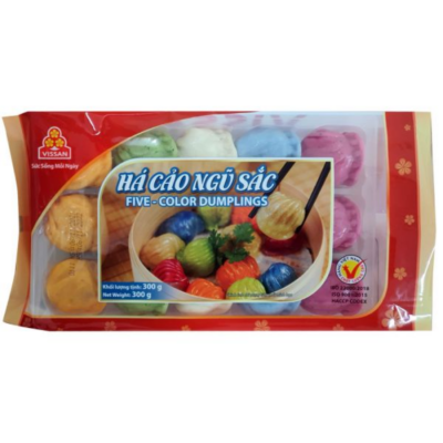 Vissan Five-Colored Dumplings 300g x 30 Bags