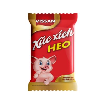 Vissan Sterilized Pork Sausage 18g x 5 pcs x 40 Bags