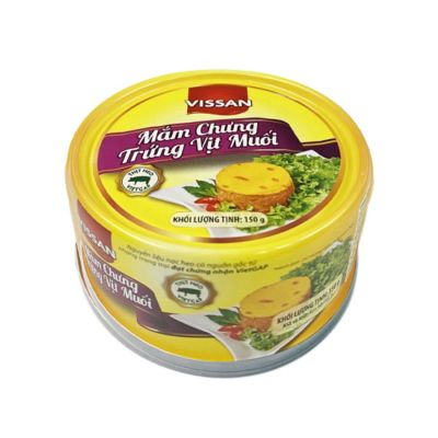 Vissan Stewed Salted Fish with Salted Duck Eggs  200g x 48 Cans