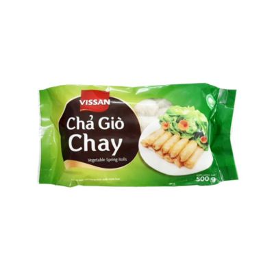 Vissan Vegetarian Spring Rolls 500g x 24 Bags
