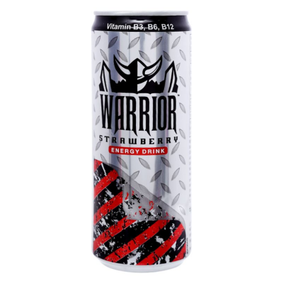 Warrior Energy Drink Strawberry 325ml x 24 Cans