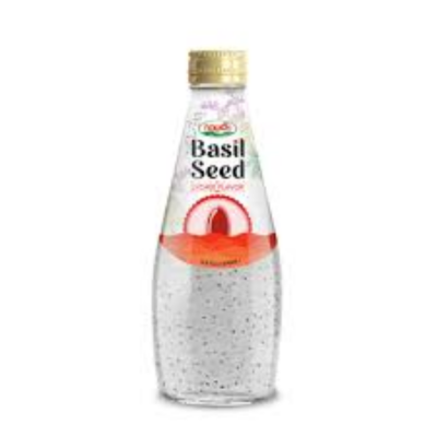 Nawon Basil Seed With Lychee 290ml x 24 Bottles