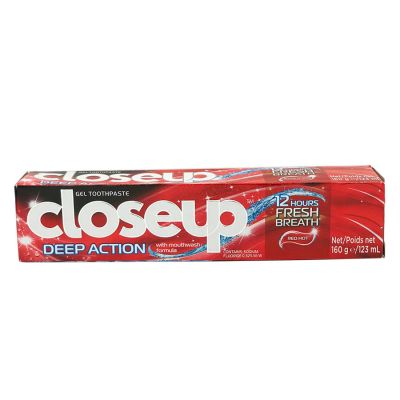 Close Up Deep Action Red Hot 160g x 60 tubes