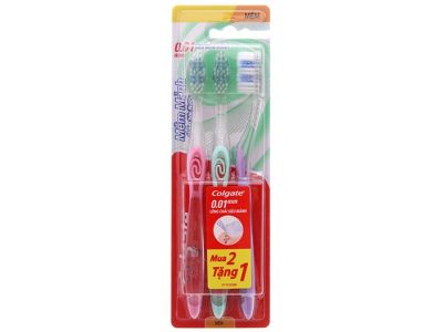 Colgate Slimsoft - Gumcare 3 Pcs x 6 Packs x 4 Trays