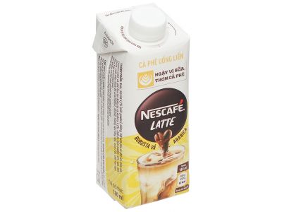 Nescafe Latte Drink Coffee - Screw Cap 180ml x 24 Bottles